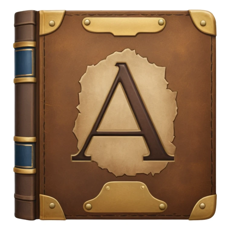 a book with "A2" on its cover sticker