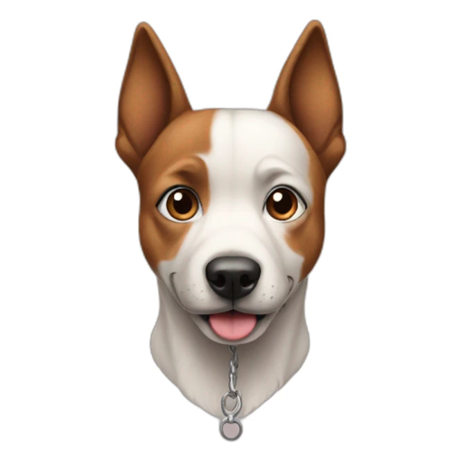 Dog smail sticker