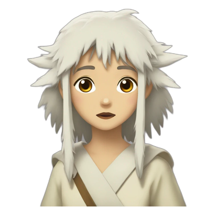 princess mononoke Miyazaki sticker