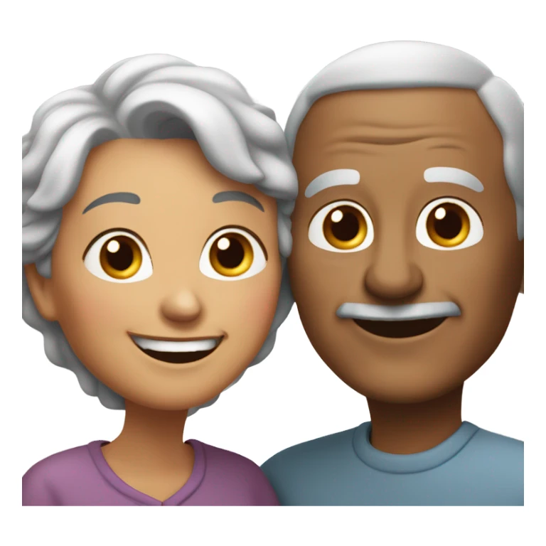 Old man love sticker