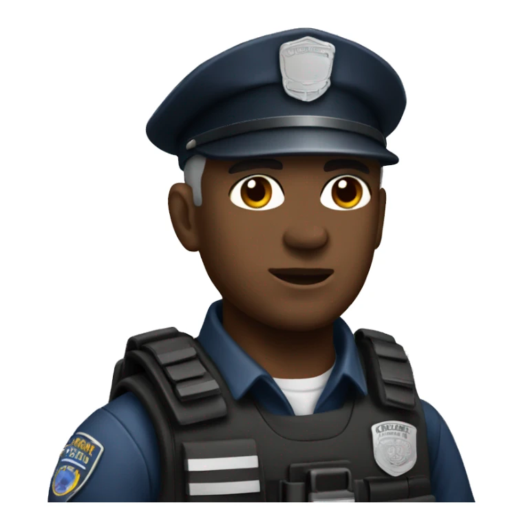 Swat officer iOS  sticker