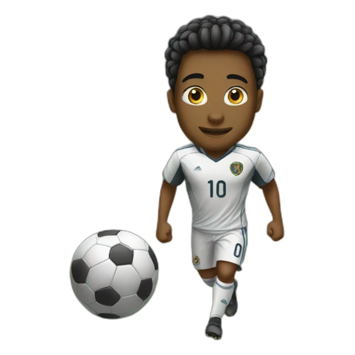 heart soccer sticker