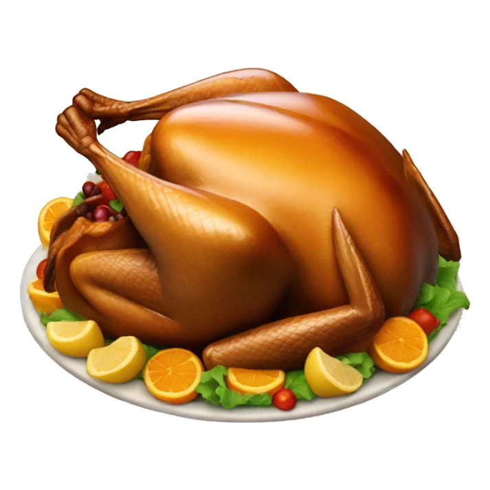 cooked turkey sticker