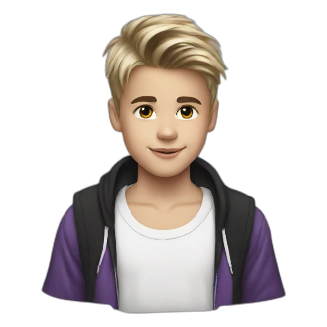 kid justin bieber sticker