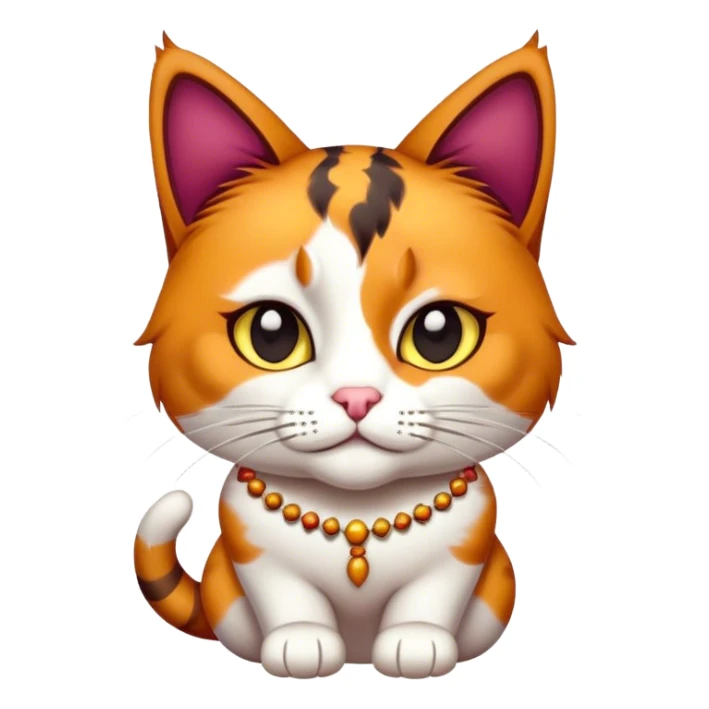 indian cat sticker