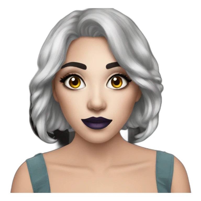 Maquillage halloween sticker