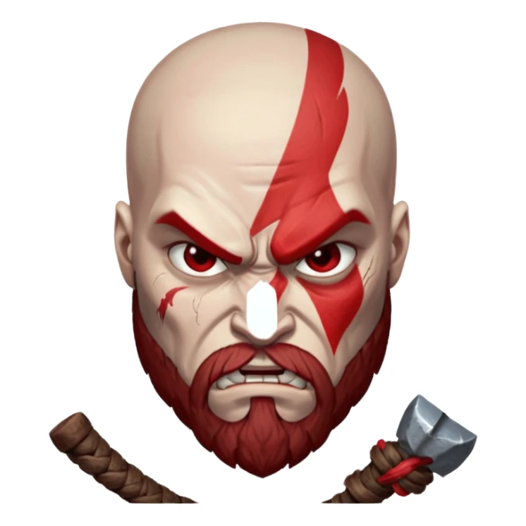 kratos sticker