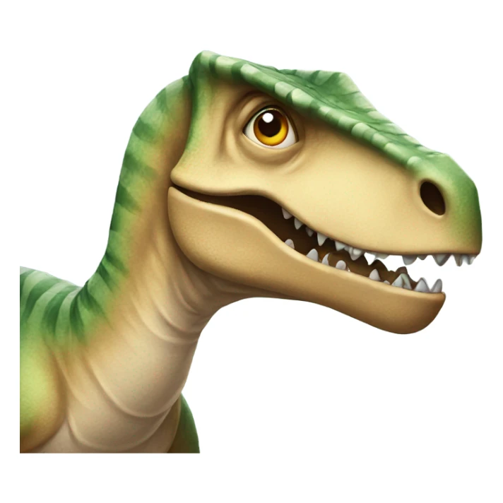 Dinosaur with whiskers  sticker