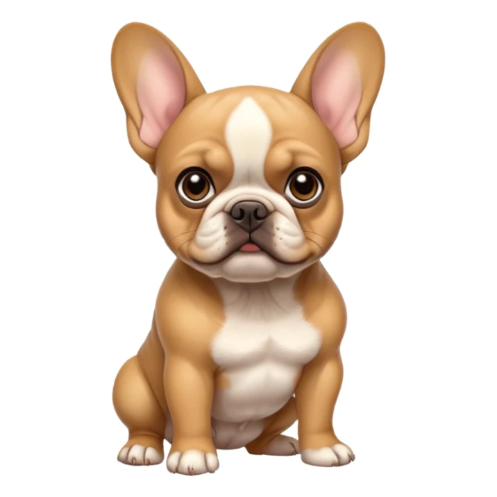Fawn French Bulldog sticker