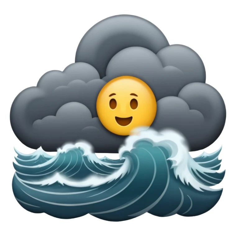 Storm Sea sticker