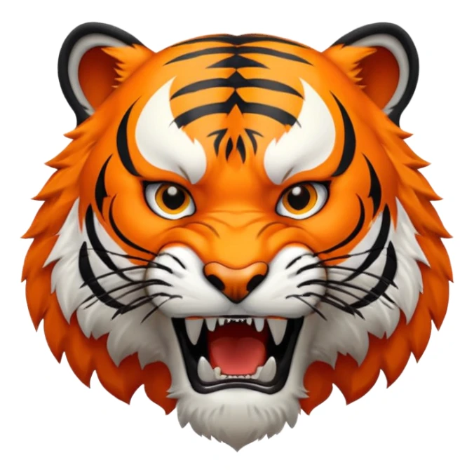 Harrisburg High School Tiger Logo sticker