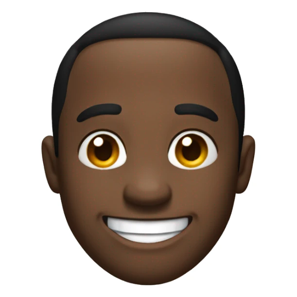 Diddy grinning sticker