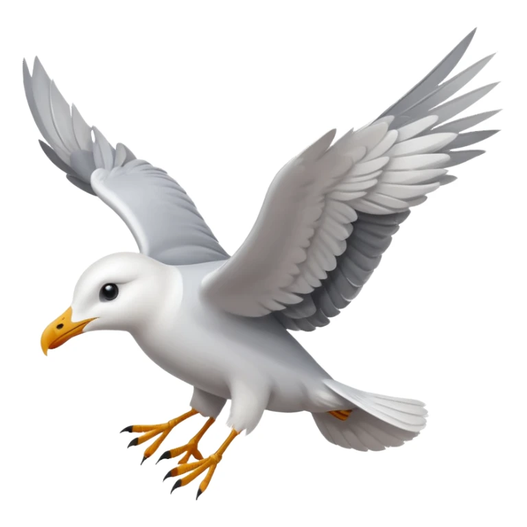 Seagull
Apple emoji style. sticker