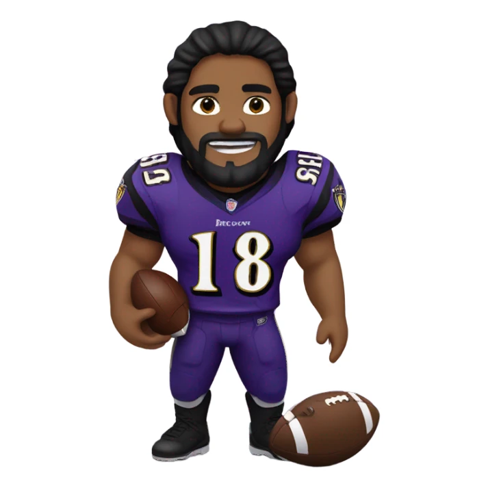 Jesus Baltimore ravens  sticker