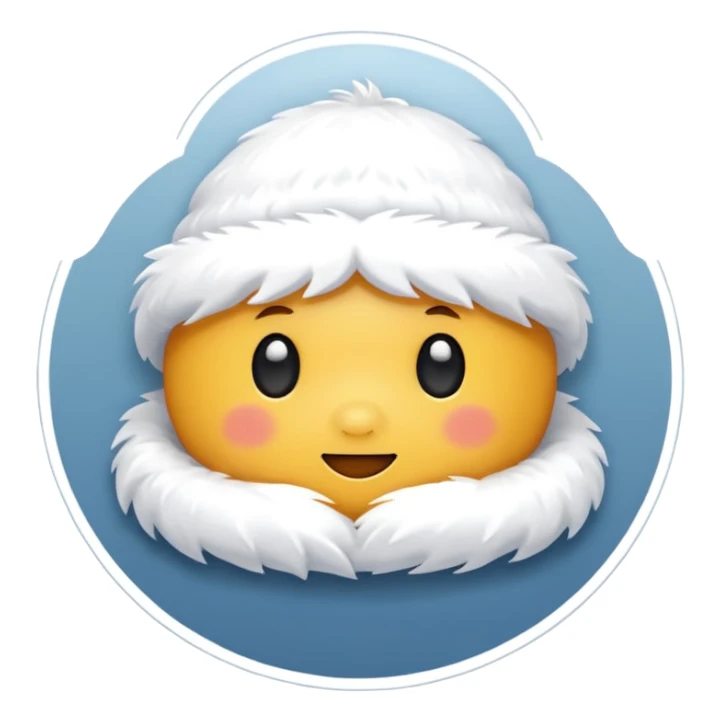 snow cap sticker sticker