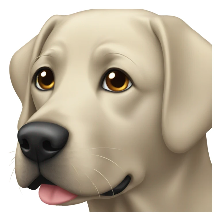 Black Labrador sticker