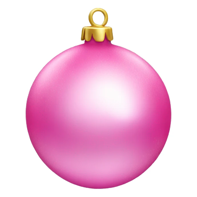 Pink bauble  sticker