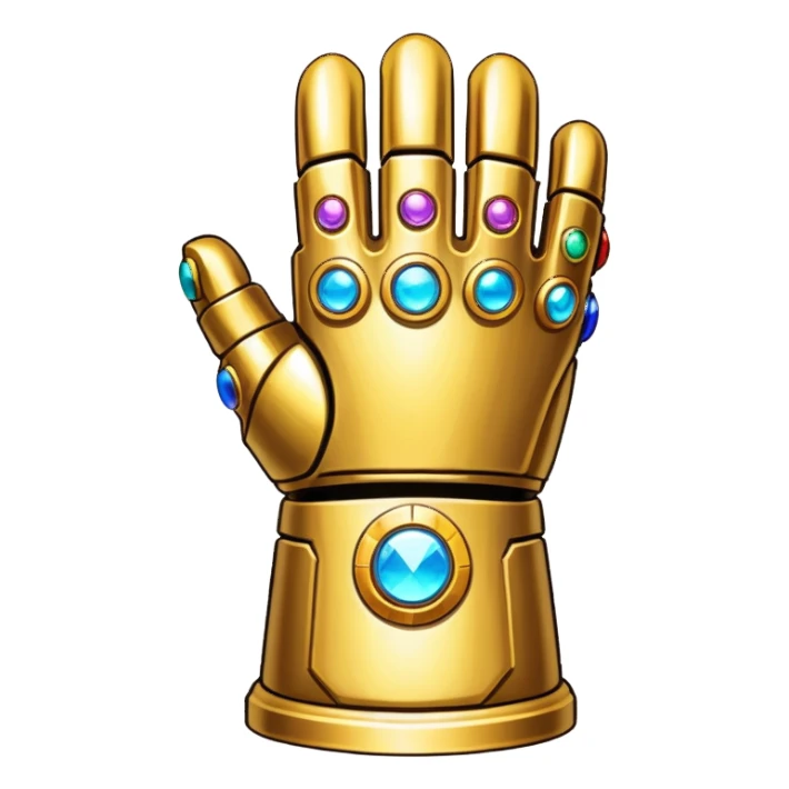Guante del infinito sticker