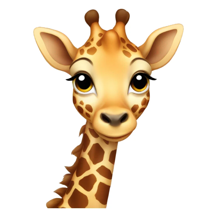 baby giraffe sticker