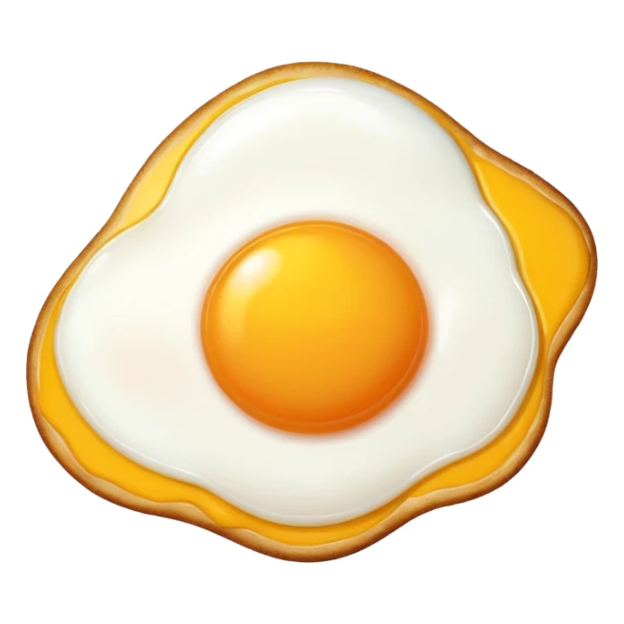 fried egg sunny side up sticker