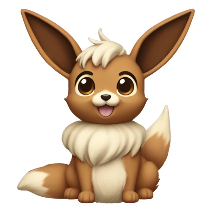 Eevee cake sticker