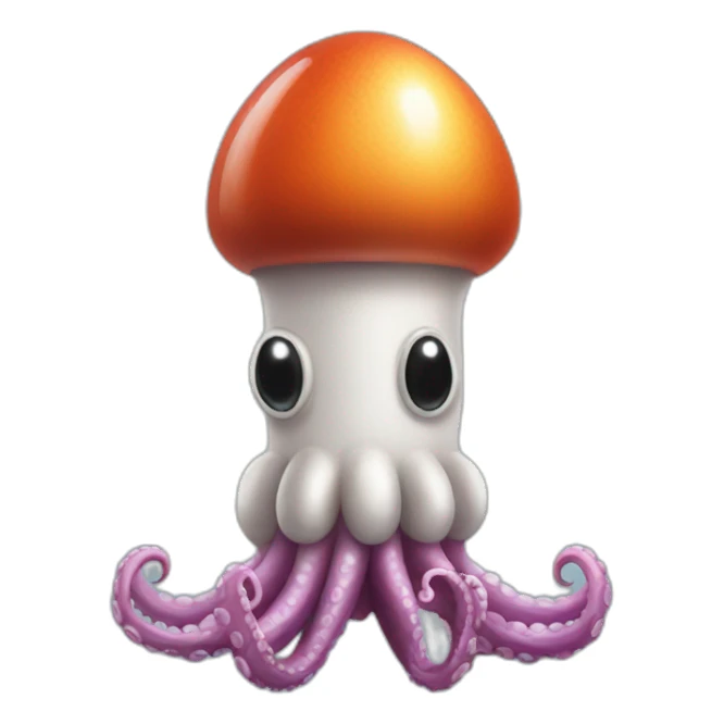 rocket Octopus sticker
