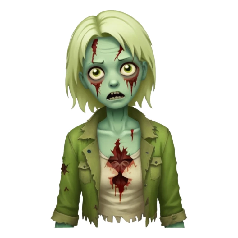 mulher zumbi sticker