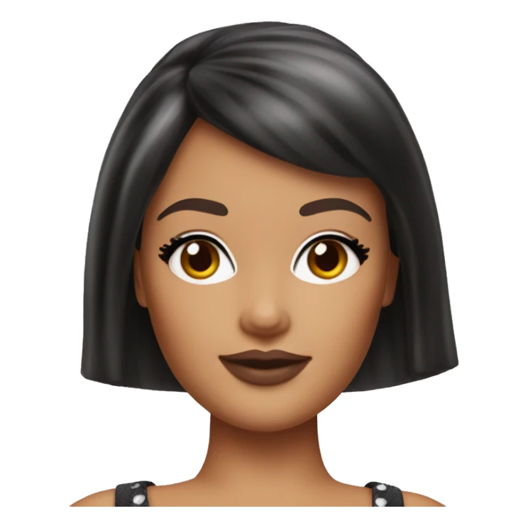 Barbie Odile with bangs sticker