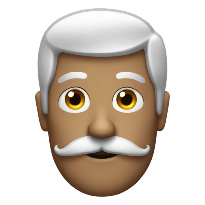 Just a moustache sticker