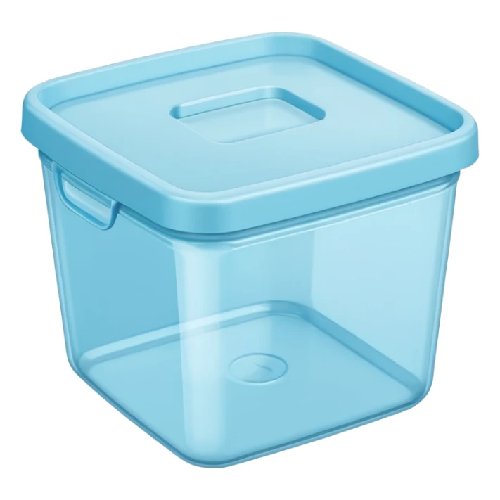 pastel food container sticker