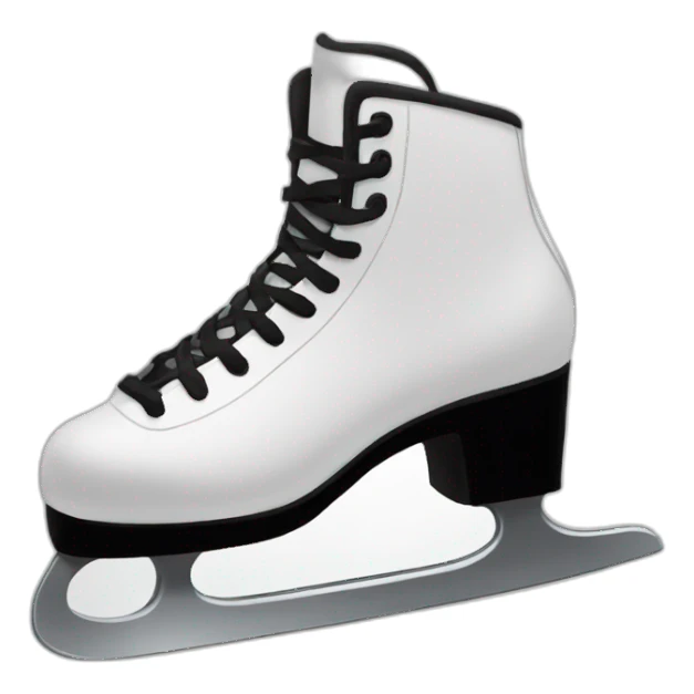 Ice skate sticker