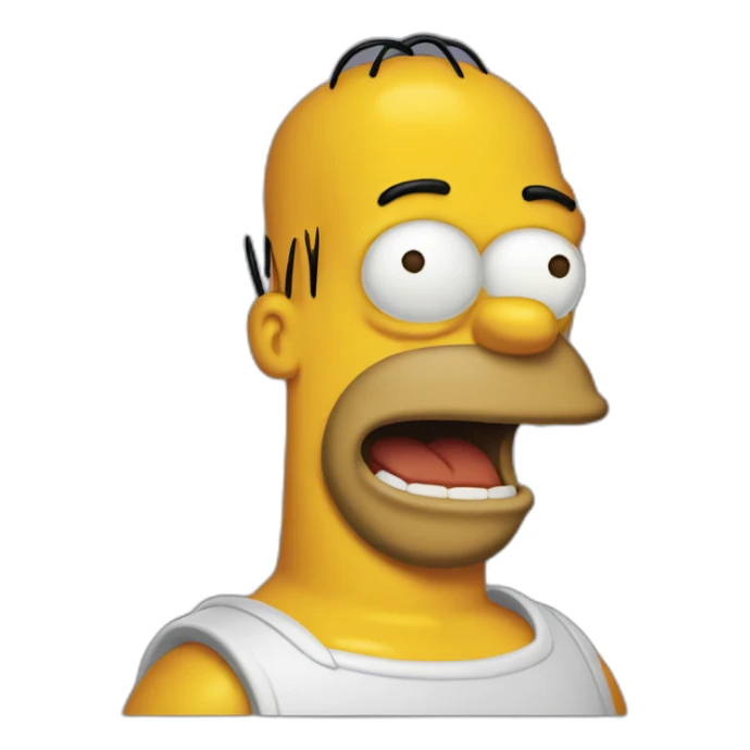 homero simpson sticker