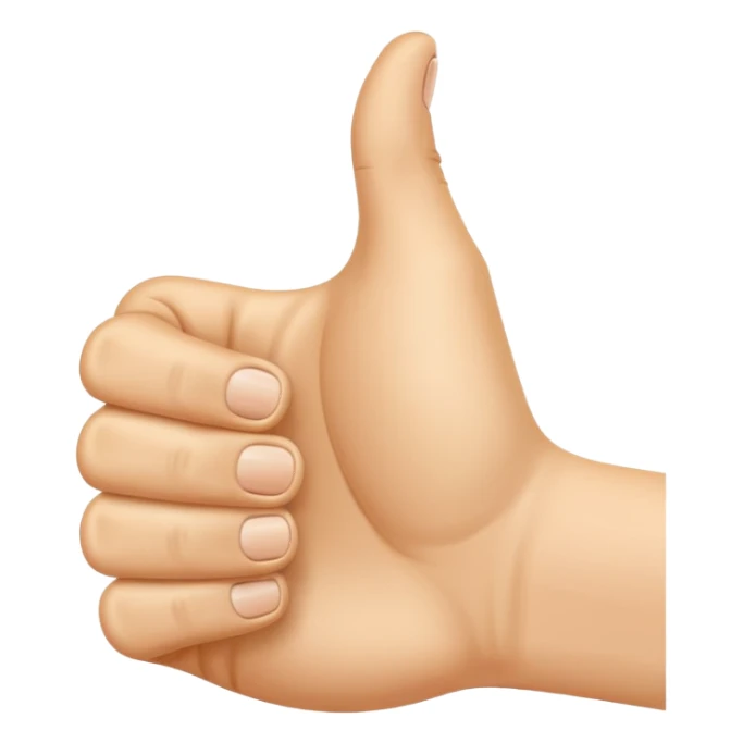 thumbs up emoji sticker