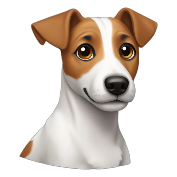 dog jack russell terrier sticker