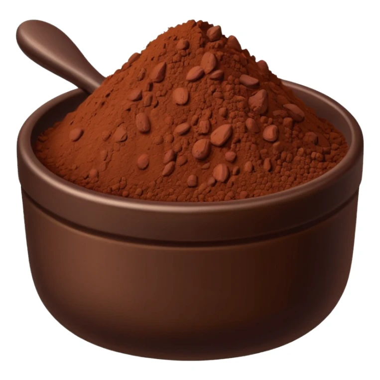 cacao powder sticker