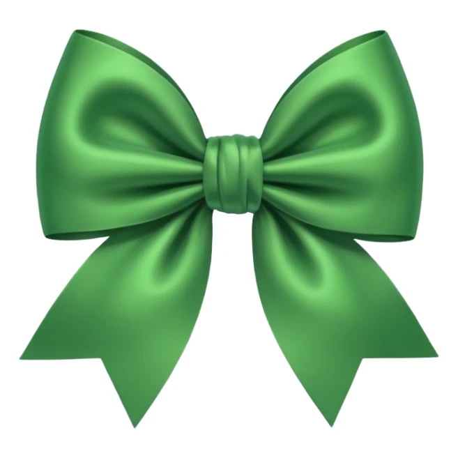 Green Bow sticker