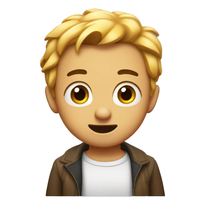 Looks of surprise with one eyebrow raised sticker