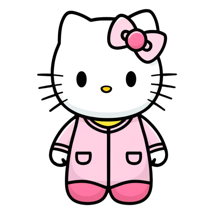Hello kitty sticker
