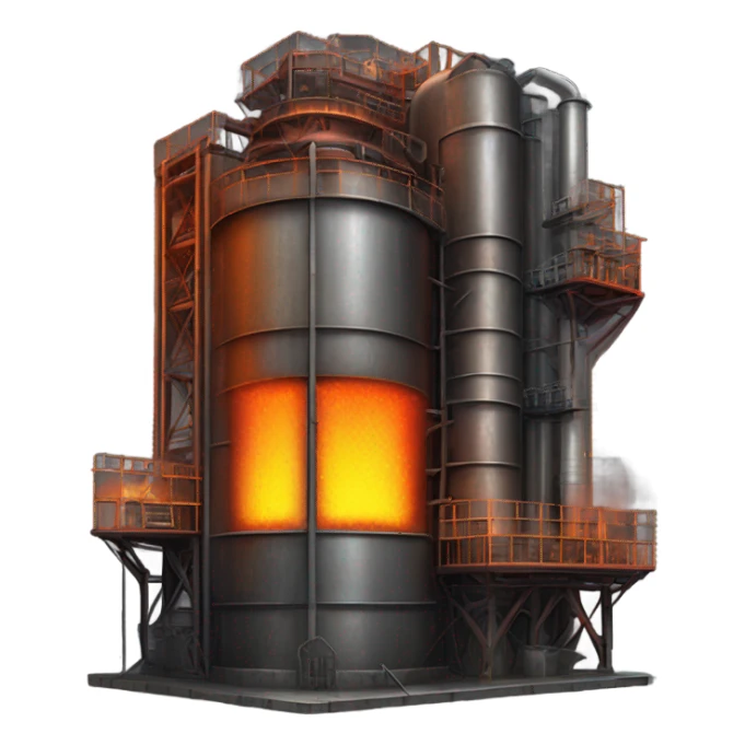 blast furnace sticker