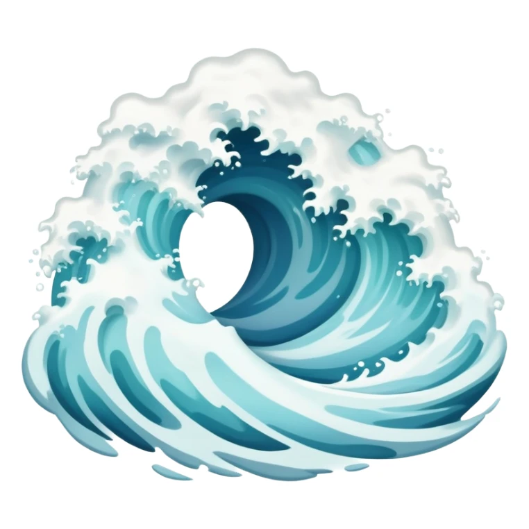 White water  sticker