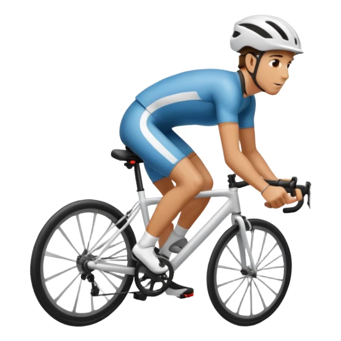 Cycling sticker