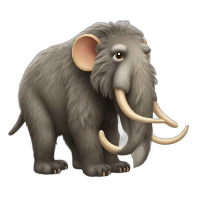 Bus rat woolly mammoth  sticker