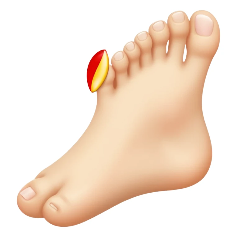 😛🦶🏻 sticker