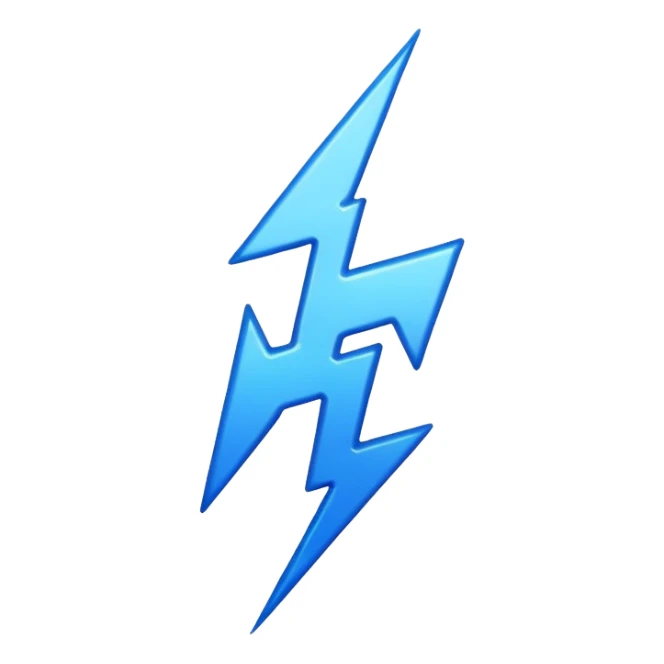 lightning sticker