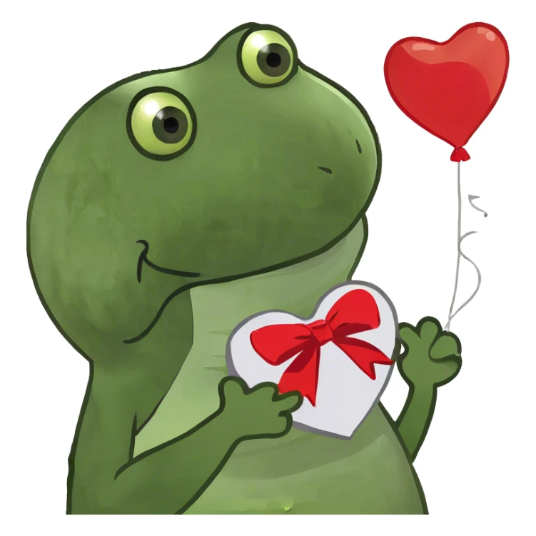 valentines dinosaur  sticker