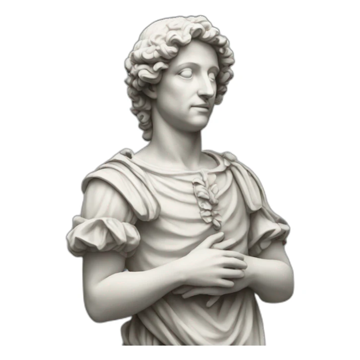 Renaissance statue sticker