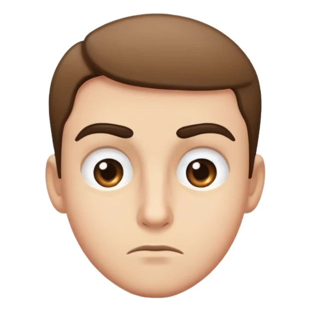 Raised eyebrow  sticker