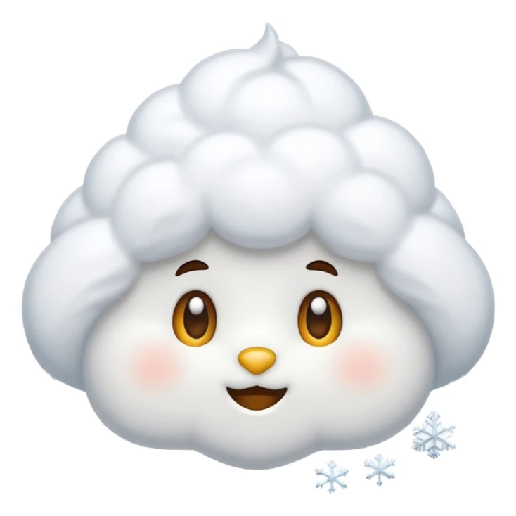 Snow Fall sticker