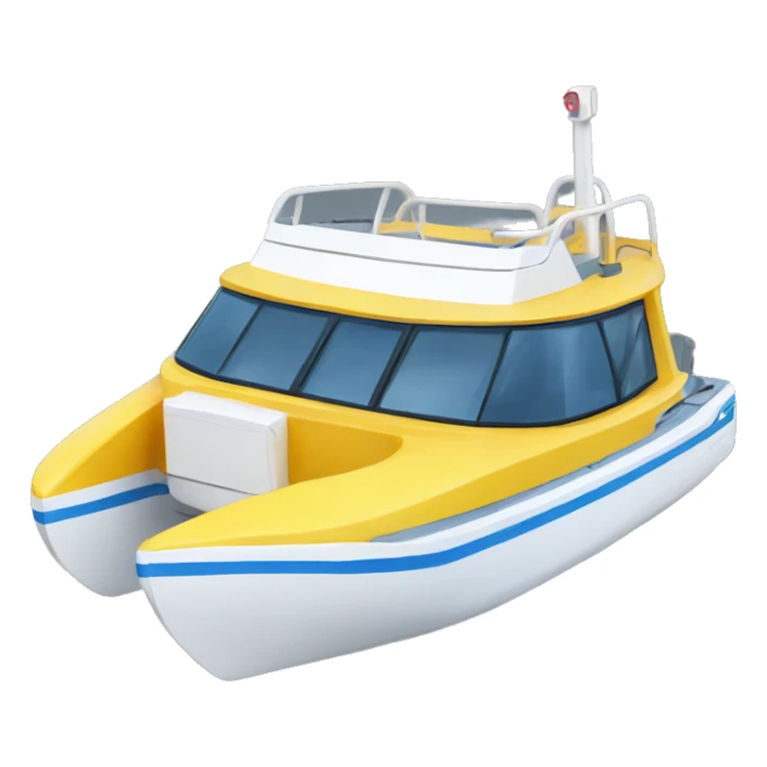 electric catamaran sticker