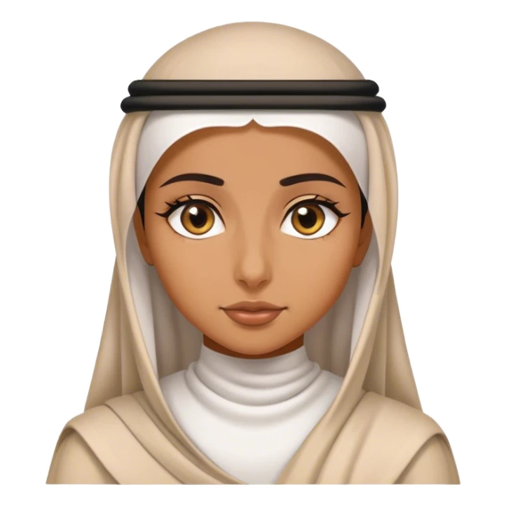 Saudi girl in Riyadh sticker